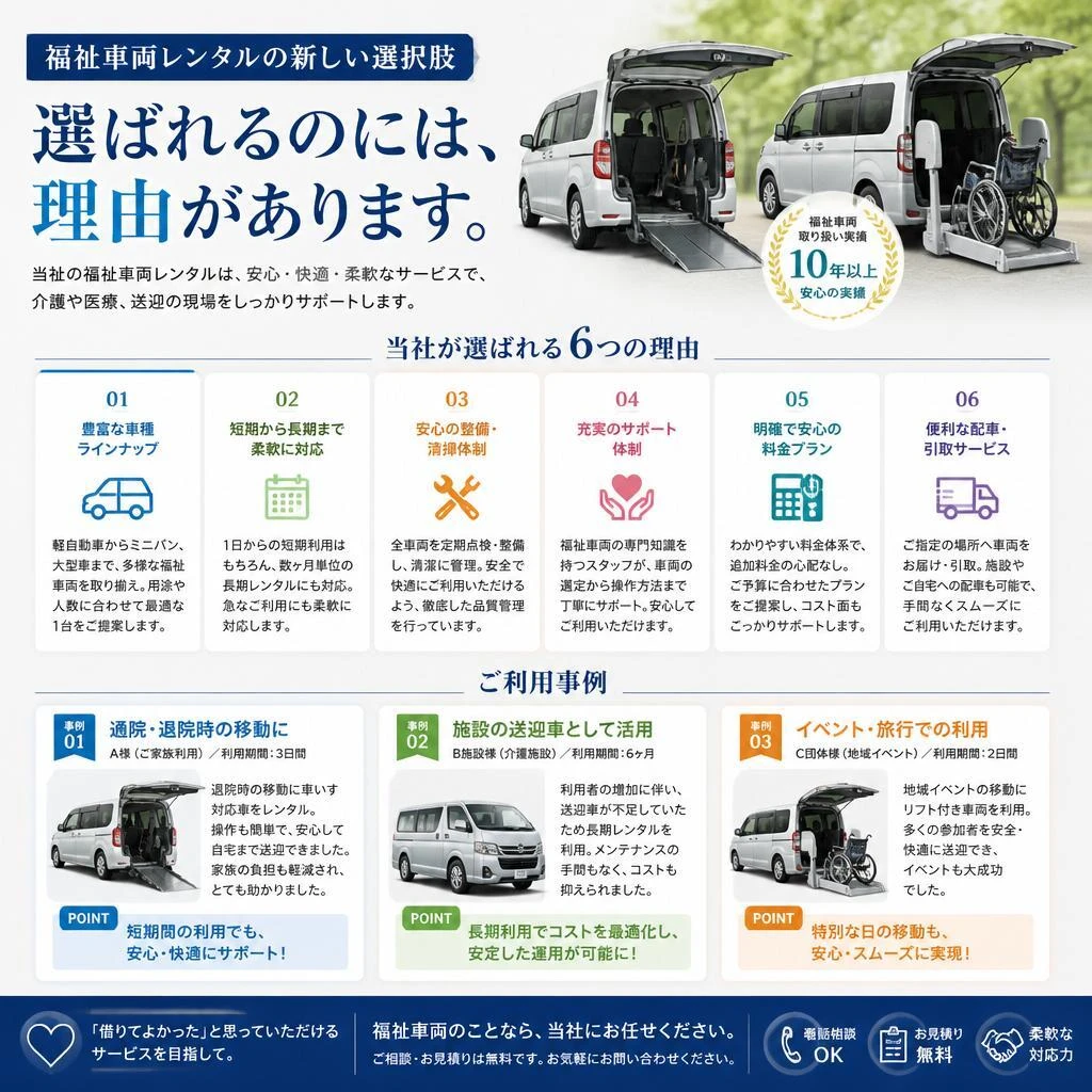 5. 他社との違い・選ばれる理由