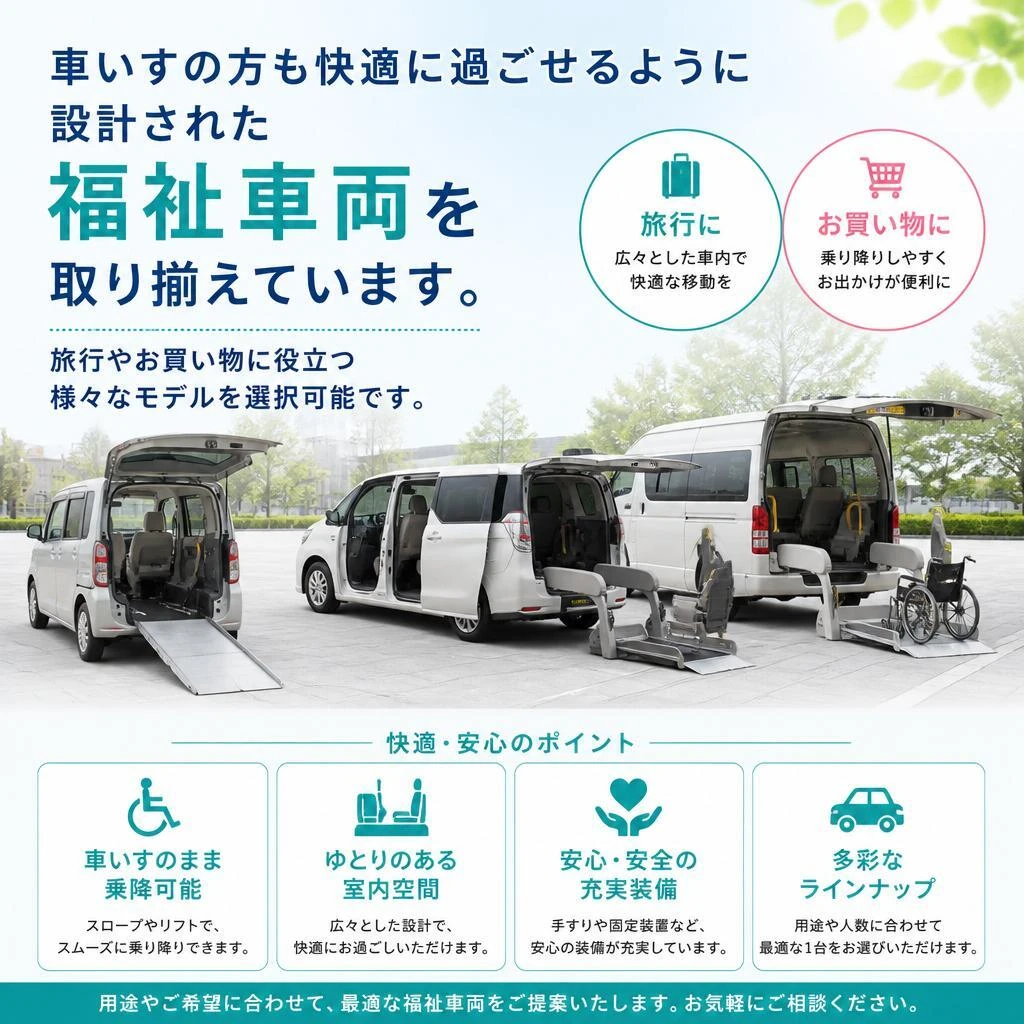 利便性の高い交通手段