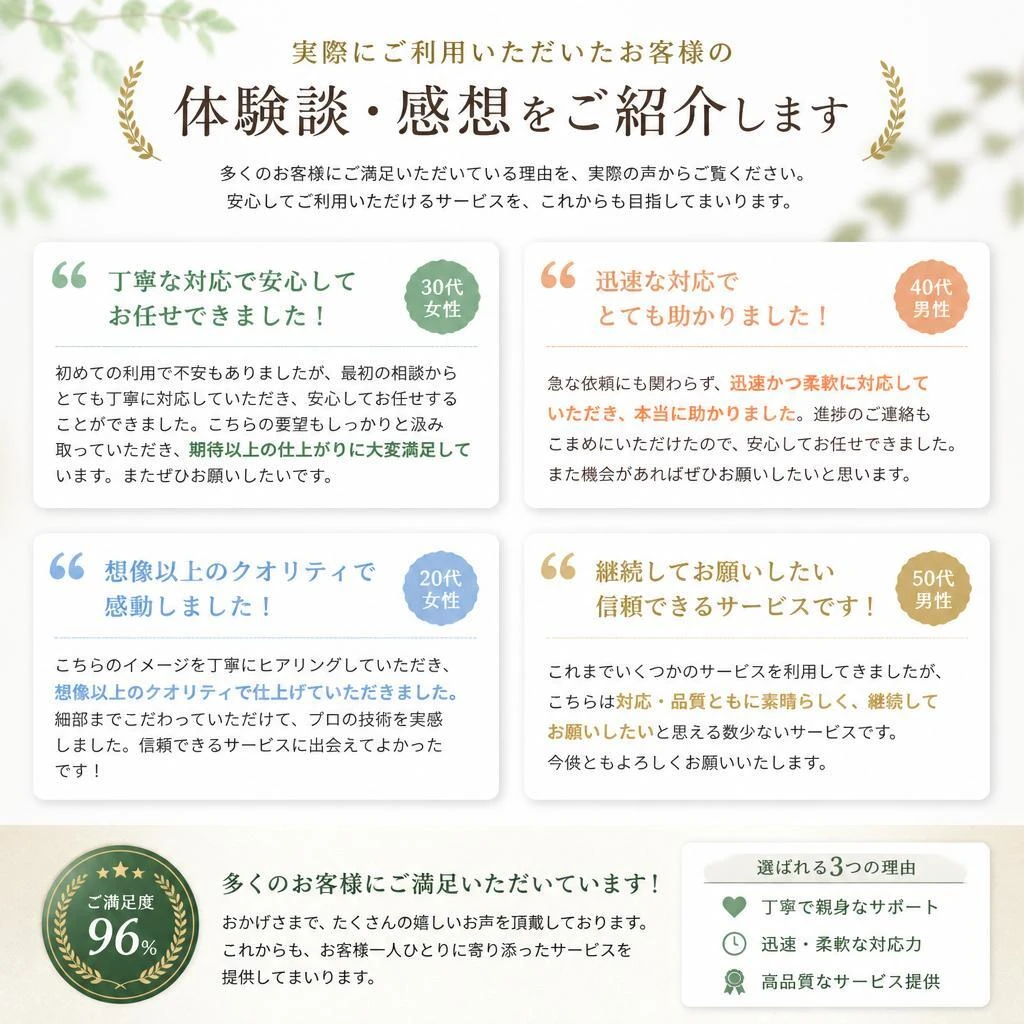 5. お客様の声